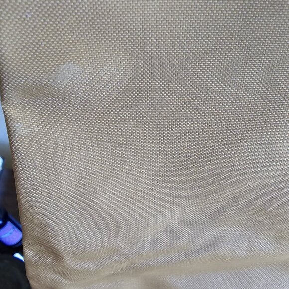 LONGCHAMP Le Pliage Light Tan Nylon leather tote ~ EUC - Picture 8 of 10